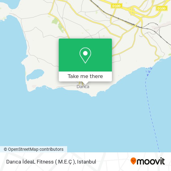 Darıca İdeaL Fitness ( M.E.Ç ) map