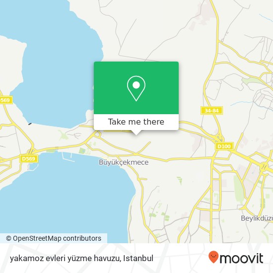 yakamoz evleri yüzme havuzu map