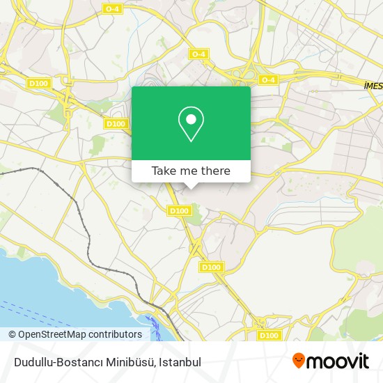 Dudullu-Bostancı Minibüsü map