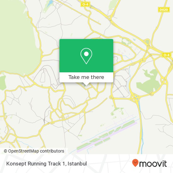 Konsept Running Track 1 map