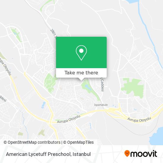 American Lycetuff Preschool map