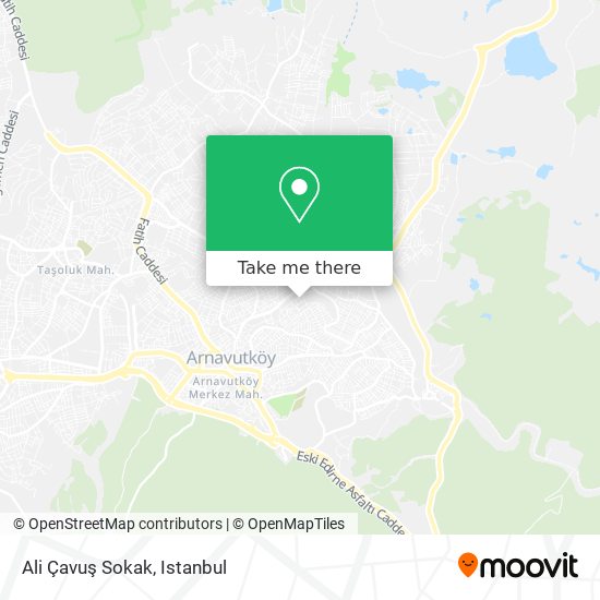 Ali Çavuş Sokak map