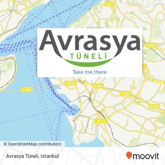 Avrasya Tüneli map
