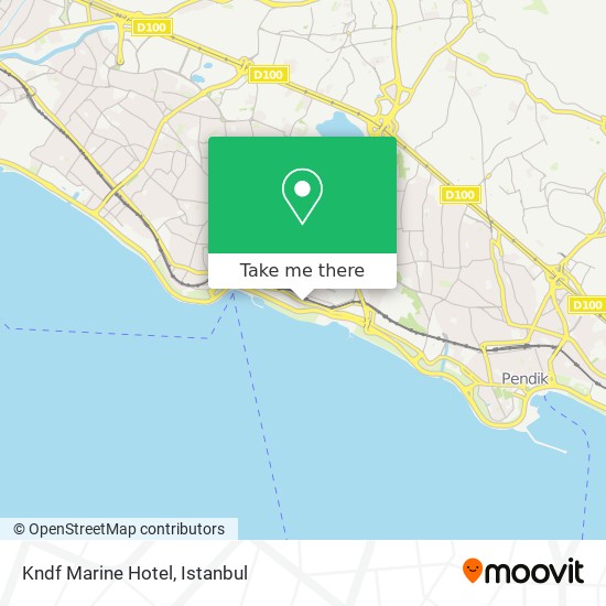 Kndf Marine Hotel map