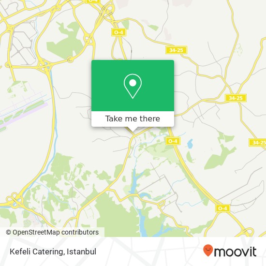 Kefeli Catering map