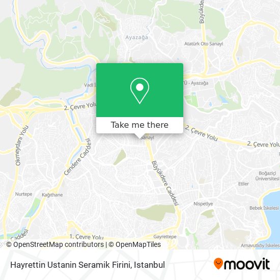 Hayrettin Ustanin Seramik Firini map