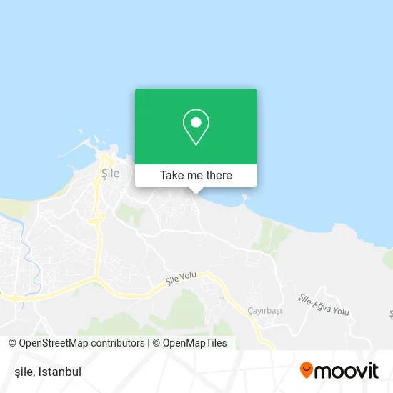 şile map