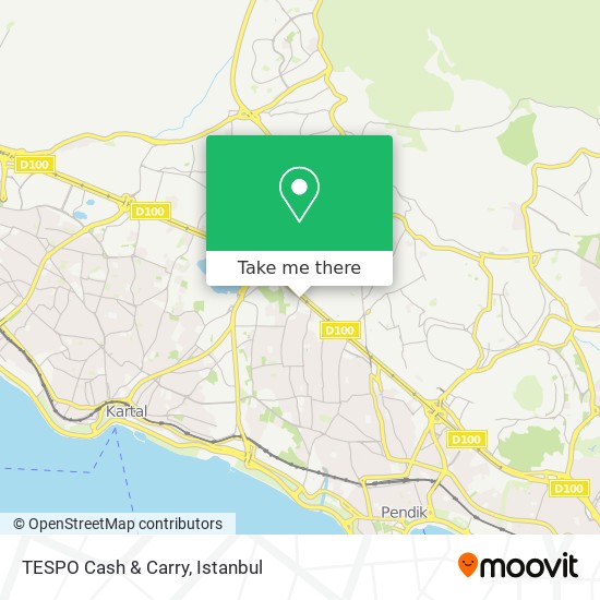 TESPO Cash & Carry map