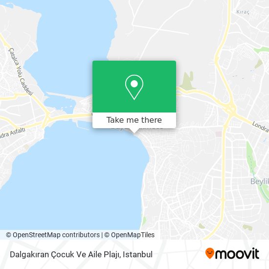 Dalgakıran Çocuk Ve Aile Plajı map