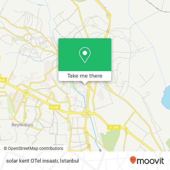 solar kent OTel insaatı map