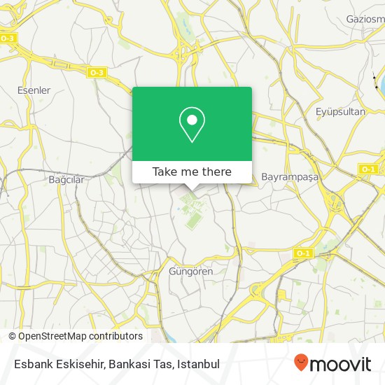 Esbank Eskisehir, Bankasi Tas map