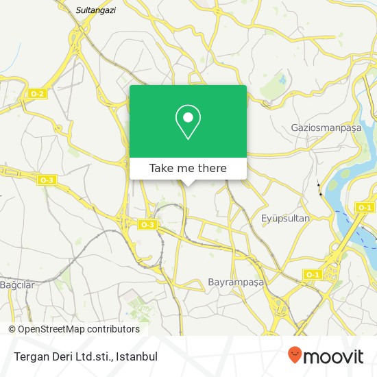 Tergan Deri Ltd.sti. map