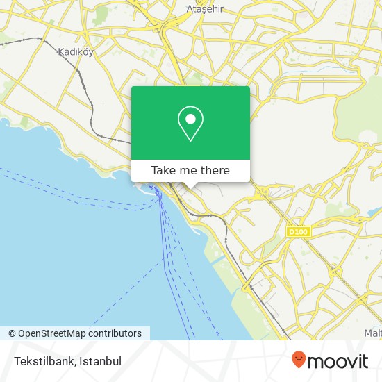 Tekstilbank map