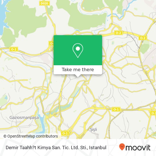 Demir Taahh?t Kimya San. Tic. Ltd. Sti. map