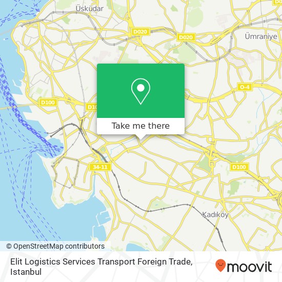 Elit Logistics Services Transport Foreign Trade map
