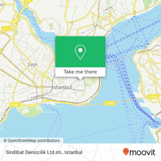 Sindibat Denizcilik Ltd.sti. map