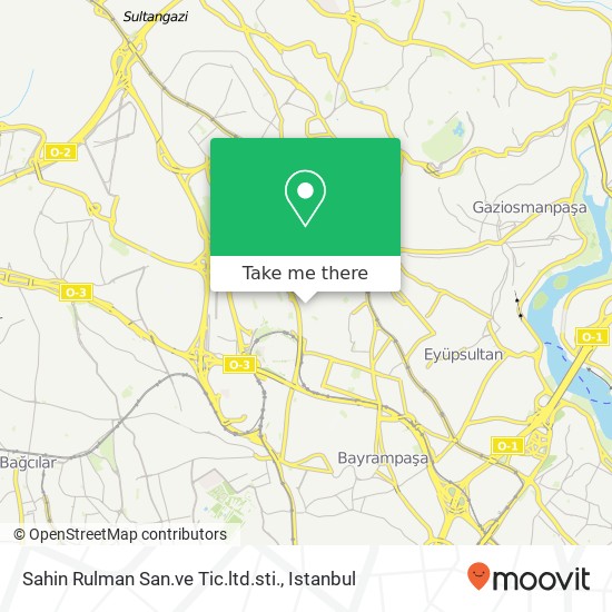 Sahin Rulman San.ve Tic.ltd.sti. map