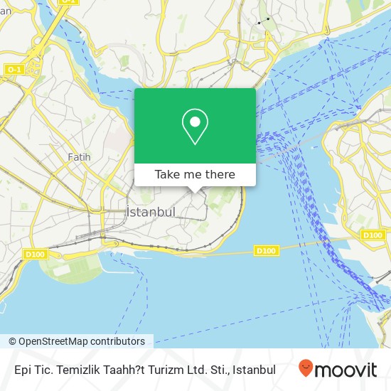 Epi Tic. Temizlik Taahh?t Turizm Ltd. Sti. map