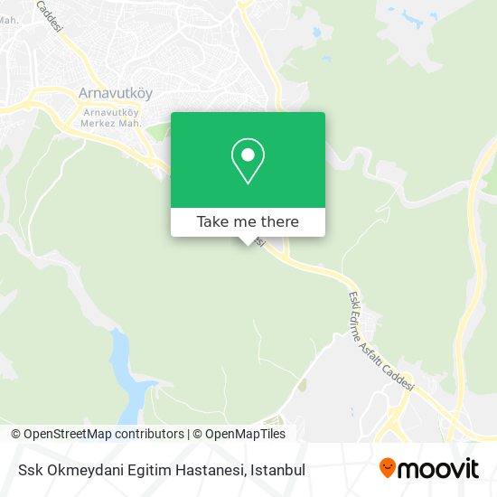 Ssk Okmeydani Egitim Hastanesi map