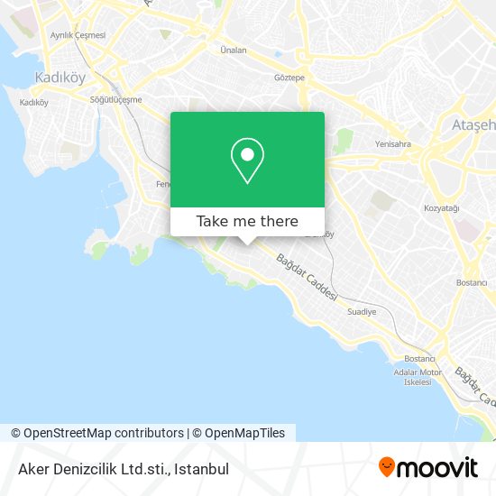 Aker Denizcilik Ltd.sti. map