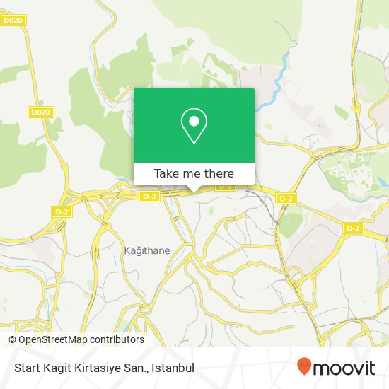 Start Kagit Kirtasiye San. map