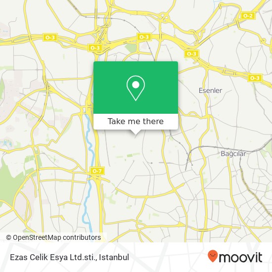 Ezas Celik Esya Ltd.sti. map