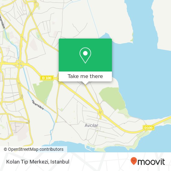 Kolan Tip Merkezi map