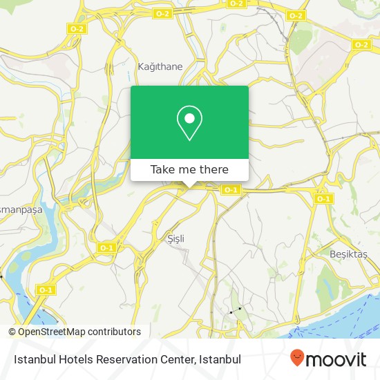 Istanbul Hotels Reservation Center map