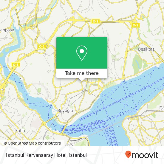 Istanbul Kervansaray Hotel map