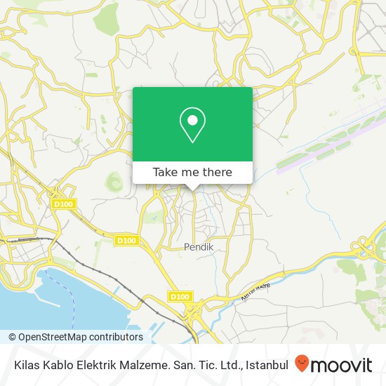 Kilas Kablo Elektrik Malzeme. San. Tic. Ltd. map