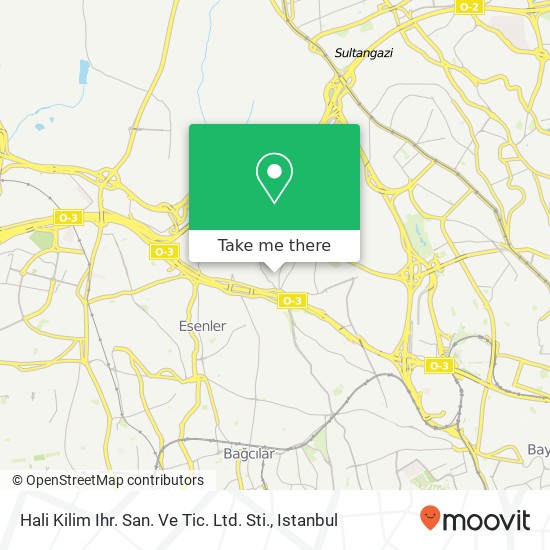 Hali Kilim Ihr. San. Ve Tic. Ltd. Sti. map