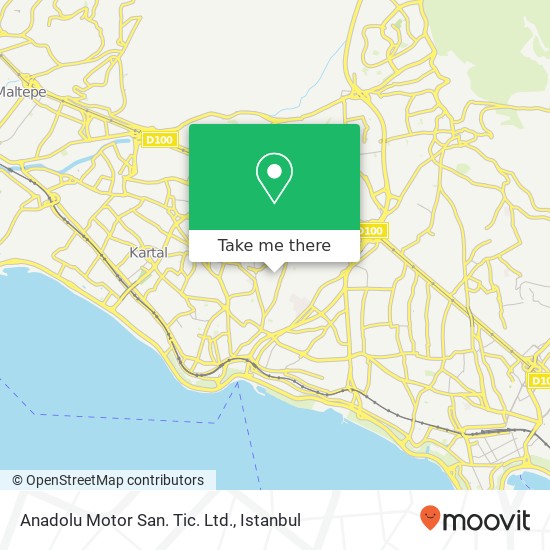 Anadolu Motor San. Tic. Ltd. map