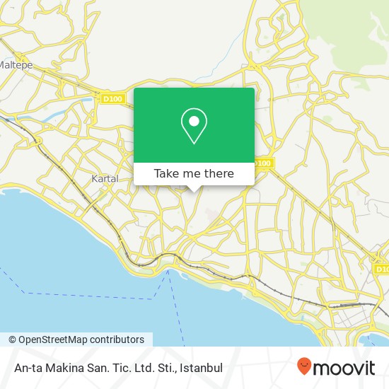 An-ta Makina San. Tic. Ltd. Sti. map