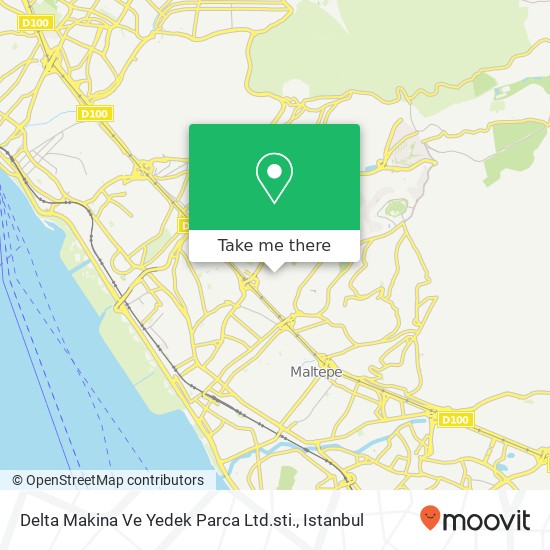 Delta Makina Ve Yedek Parca Ltd.sti. map