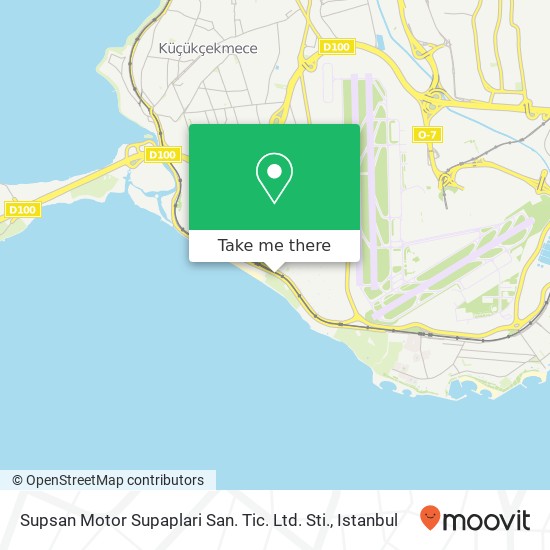 Supsan Motor Supaplari San. Tic. Ltd. Sti. map