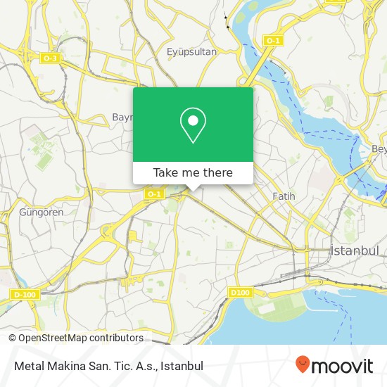 Metal Makina San. Tic. A.s. map