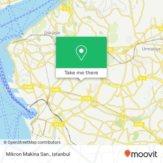Mikron Makina San. map