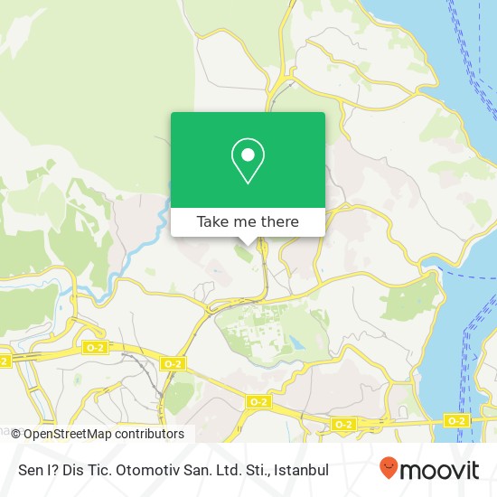 Sen I? Dis Tic. Otomotiv San. Ltd. Sti. map