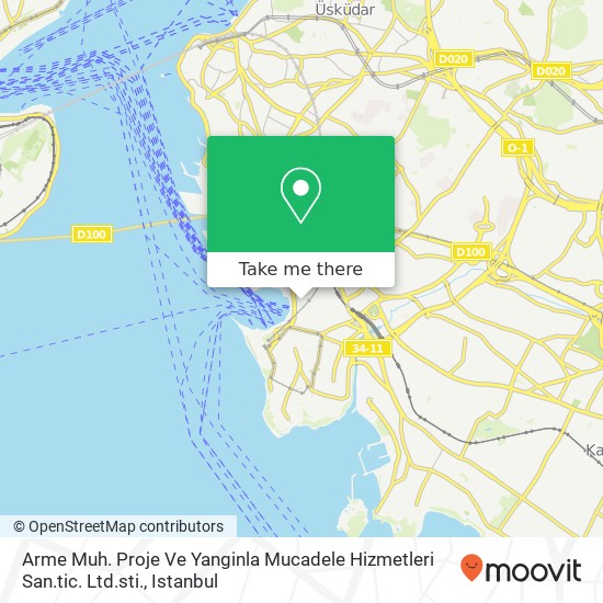 Arme Muh. Proje Ve Yanginla Mucadele Hizmetleri San.tic. Ltd.sti. map