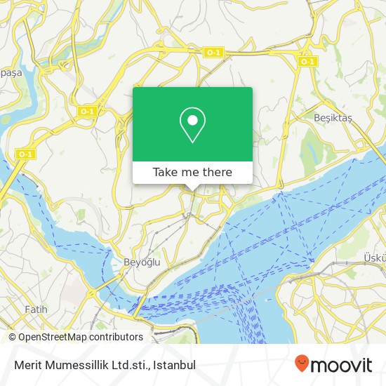 Merit Mumessillik Ltd.sti. map