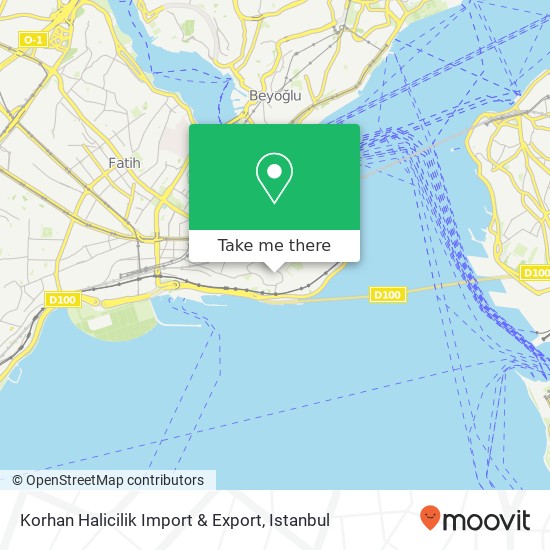 Korhan Halicilik Import & Export map