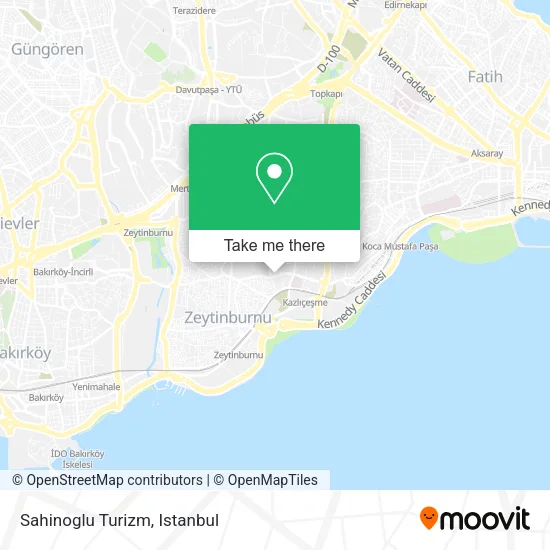 Sahinoglu Turizm map