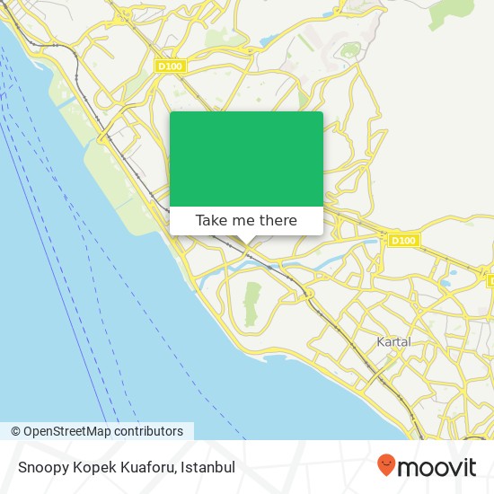 Snoopy Kopek Kuaforu map