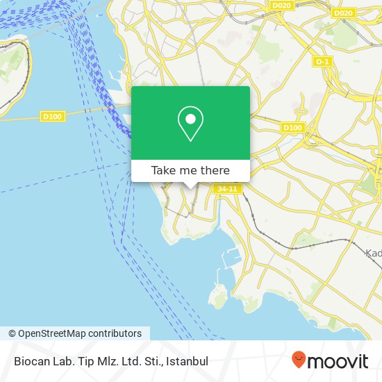 Biocan Lab. Tip Mlz. Ltd. Sti. map