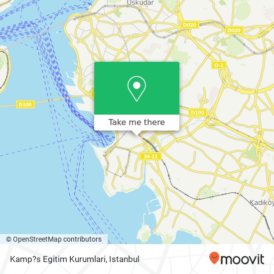 Kamp?s Egitim Kurumlari map