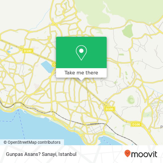 Gunpas Asans? Sanayi map