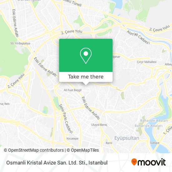 Osmanli Kristal Avize San. Ltd. Sti. map