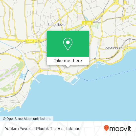 Yapkim Yavuzlar Plastik Tic. A.s. map