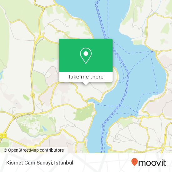 Kismet Cam Sanayi map