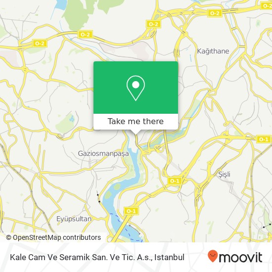 Kale Cam Ve Seramik San. Ve Tic. A.s. map